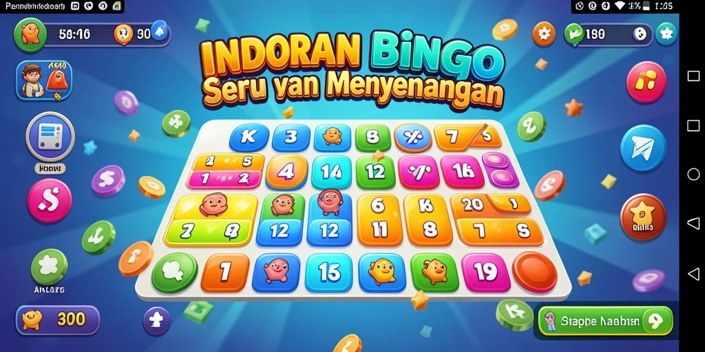 Tampilan gameplay seru dari INDORP dalam permainan Bingo.