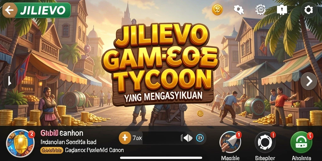 Screenshot JILIEVO menampilkan gameplay Tycoon yang mendebarkan.