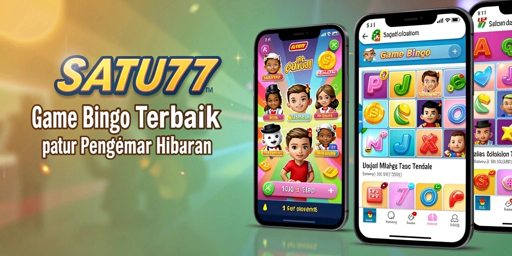 Screenshot gameplay SATU77 menampilkan keseruan Bingo yang menghibur.